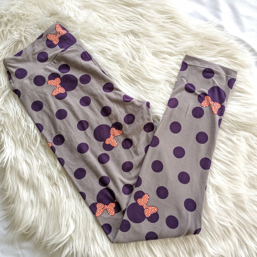 LulaRoe Minnie Mouse OS leggings